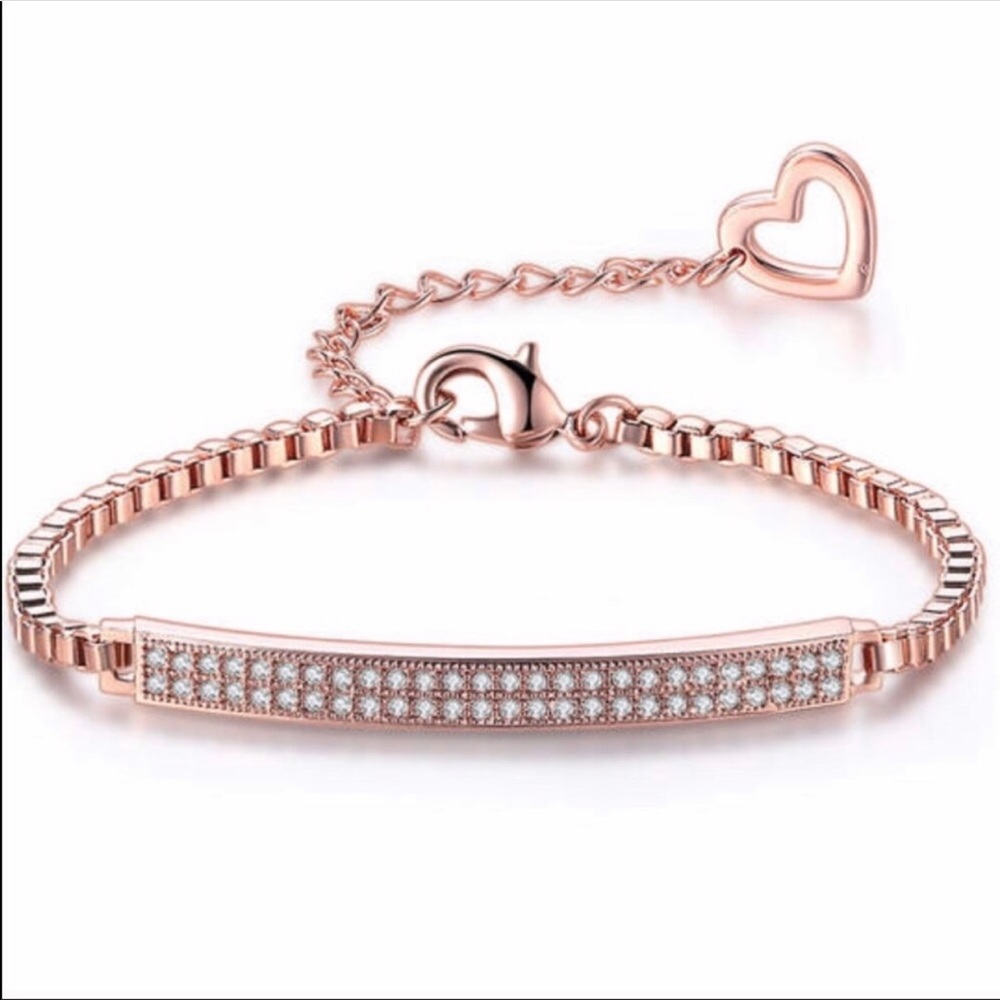NEW ROSE GOLD ADJUSTABLE BRACELET